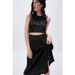 Zara cut out midi dress size L